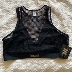 Size 2X Savage X Fenty Mesh Covered Sports Bra